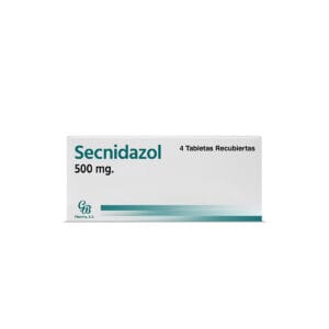 Secnidazol - 4 Tabletas Recubiertas