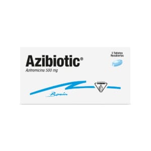 Azibiotic® - 3 Tabletas Recubiertas