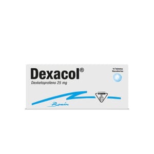 Dexacol® 25 mg - 10 Tabletas Recubiertas