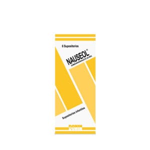 Nauseol® 25 mg - 6 Supositorios