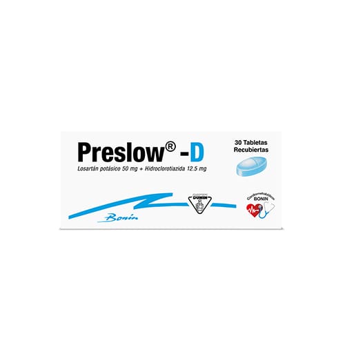 Preslow®-D - 30 Tabletas Recubiertas